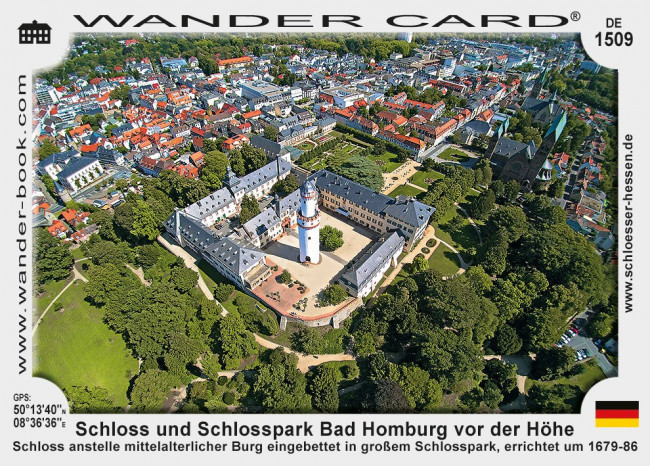 Schloss Und Schlosspark Bad Homburg Vor Der Hohe