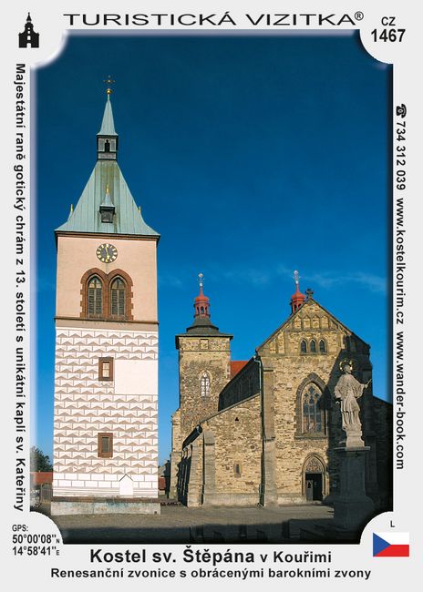 Stephanskirche Und Glockenturm In Kourim